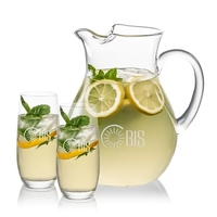 The Montclair Pitcher & Beverage Glasses Set is designed for effortless......