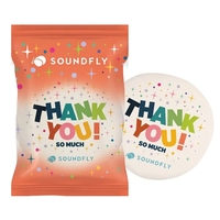 3" Iced Full Color Vanilla Cookie- Circle... from ASI 44900 NC Custom...