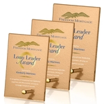 Atchison Russet Rectangle VividPrint™ Award - Gold