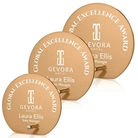 The budget-busting Atchison awards feature an elegantly frosted ice-textured...