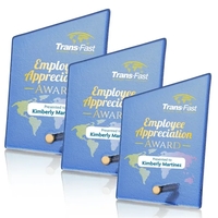 Atchison Blue Slant VividPrint™ Award - Gold