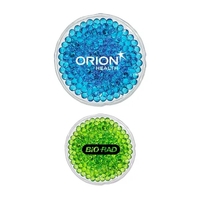 4" round PVC pouch filled with gel beads; works with heat... from ASI 98360...