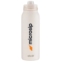 32 oz stainless steel water bottle with threaded quick-fill lid.... from ASI...