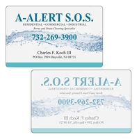 Leave a lasting impression with clear cards!... from ASI 42393 Budgetcard Inc