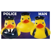 RUBBER POLICE MAN DUCK