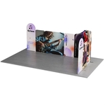 MagLock 10'x20' Fabric Booth Display Kit A- 10'wx20'Lx8'h