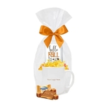 Fall Cocoa or Coffee with Ghiradelli Chocolate Gift Mug