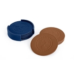 Saver Leather Coaster Set