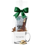 Starbucks Coffee & Cookie in Glass Mug
