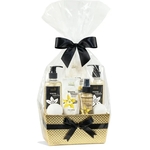 Vanilla Bath & Body Basket