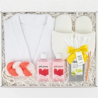 Boxed Robe,Slipper & Spa Set