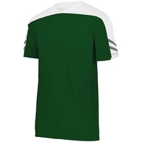 Youth Anfield soccer jersey, 88% polyester / 12% spandex knit... from ASI...