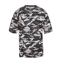 Badger Youth Camo Short Sleeve T-Shirt, blank.... from ASI 84358 S&S Activewear