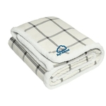 Port Authority® Flannel Sherpa Blanket - 50" x 60"