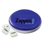 Snap Top Candy Case / Printed Sugar Free Peppermints