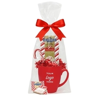 Ghirardelli Peppermint Cocoa & Chocolate Gift Mug