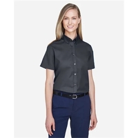 CORE365 Women's Optimum Short Sleeve Twill Shirt... from ASI 84358 S&S...