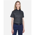 CORE365 Women's Optimum Short Sleeve Twill Shirt