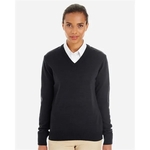 Harriton Women's Pilbloc V-Neck Sweater