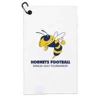 1 lb/doz 11" x 18" screen printed white golf towel... from ASI 73520 Neet...