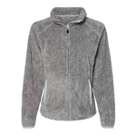 J. America Women's Boundary Shag Frosty Sherpa Full-Zip