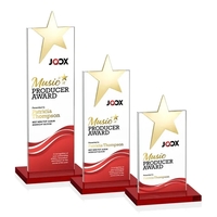 Magnificent Towering Star VividPrint™ Award is perfect for recognizing an...