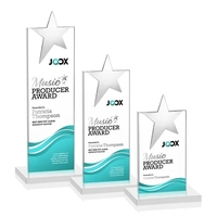 Bryanston Chrome Star VividPrint™ Award - White