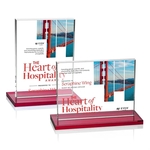 Emperor VividPrint™ Award - Red (Horiz)