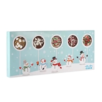 Gift box with 5 individually wrapped Oreo pops... from ASI 71685 Midnite Snax®
