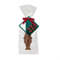 Nutcracker milk chocolate bar in a favor bag... from ASI 71685 Midnite Snax®