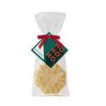 Belgian White Chocolate in Favor Bag - Snowflake