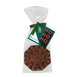 Belgian Dark Chocolate in Favor Bag - Snowflake