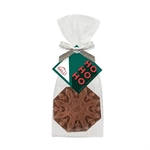Belgian Milk Chocolate in Favor Bag - Snowflake