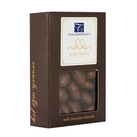 Small Suite Treat Window Box - Milk Chocolate Almonds