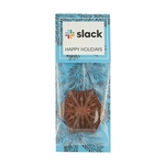 Belgian Chocolate in Billboard Header Bag - Snowflake