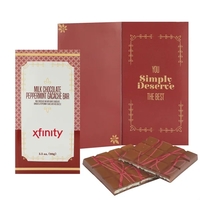 Luxe Greeting Card Collection - Milk Chocolate Ganache Bar