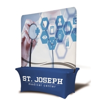 8' Table Top Billboard Banner, 68" H