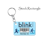 Rectangle Keychain
