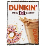 USA Made Jacquard Woven 100% Cotton Tapestry Throw Blanket