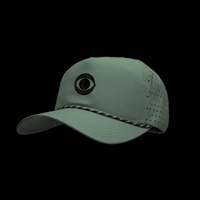 5 panel golf cap with nylon webbing closure and sweatband.... from ASI 57653...