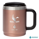 Manna™ 14 oz. Boulder Stainless Steel Camping Mug w/ Handle