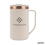 Perka® Guji 15 oz. Recycled Steel and Coffee Grounds Mug