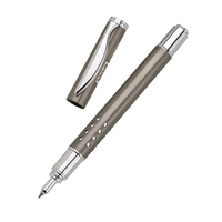 Rollerball pen with cap-off design, solid brass cap and barrel and... from...