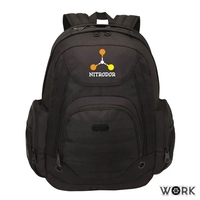 WORK® Pro Backpack... from ASI 67866 Logomark/Valumark