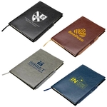 Conclave Refillable Leatherette Journal with Pen
