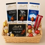 Lindt Chocolates Gift Basket