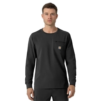 Carhartt Scrubs - Men's Two-Pocket Crew Neck Long Sleeve ...... from ASI...