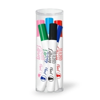 Chisel Tip Hand Lettering Markers 6 Pack Tube Set... from ASI 67675...