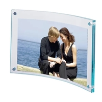 4" x 6" picture frame made of transparent acrylic with a... from ASI 68507...