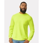 Gildan Unisex Ultra Cotton® Long Sleeve Pocket T-Shirt